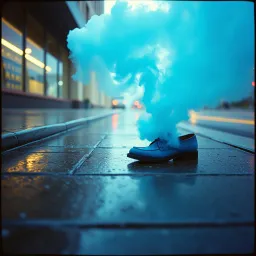 My Blue $uede Kick$