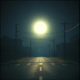 Lua de fim de noite