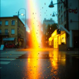 Freiheit im Regen
