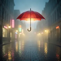 Under the Red Umbrella