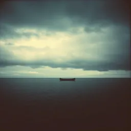 Title: "Lost at Sea"

(Tigak: "Ninok i Laulau")
Translation note: "Ninok" = I