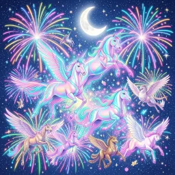 Glitter the sky