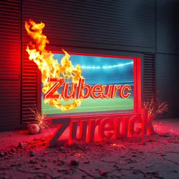 Zurück und Brenn