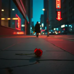 Cold roses