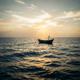 Across the sea to you