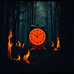 It is burn...