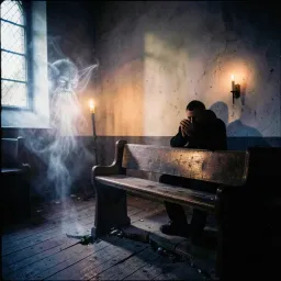 In darkness