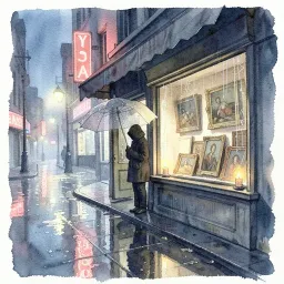 Rainy night