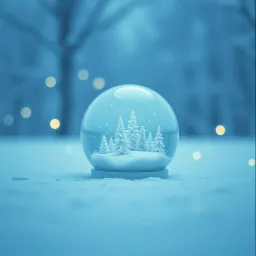 Snowglobe Heart
