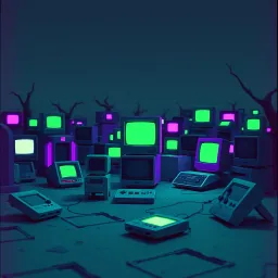 Pixel Graveyard