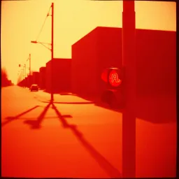 The red light