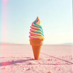 Eating ice cream with you