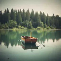 Cruising the lake