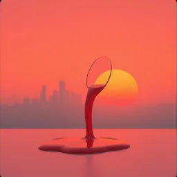 Cherry Soda Sunset
