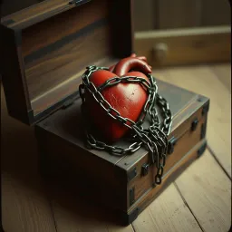 Locked away
