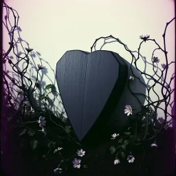 Heart shaped coffin