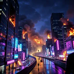 Burning Through the Night