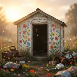 Giggles in the Shed