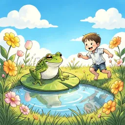 Gilbert vs. Froggy: The Great Jump Off