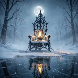 Queen of the frozen knight