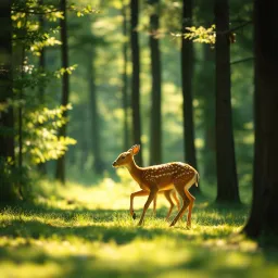 Two fawns