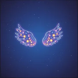 Starry wings