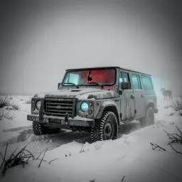 Old Betsy In The Snow