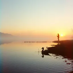 Dawn on the Water