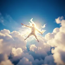 Falling Through the suraided Sky