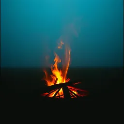 Fire and smoke