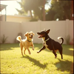 Athena and Blacky
