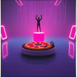 Buraco pra Baixo, Pizza pra Cima