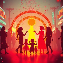 FAMILLE DJIKE EN FÊTE