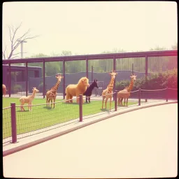 Funny things at the zoo