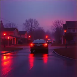 On my way home