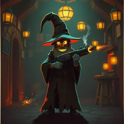 Guns and Guffaws: The Chaotic Wizard