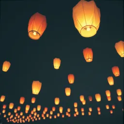 Falling through the sky