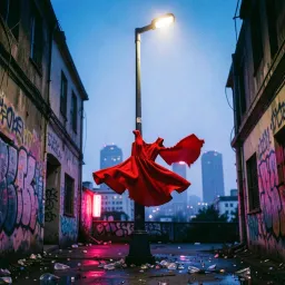 Red dress