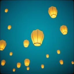 Lueur dans la nuit