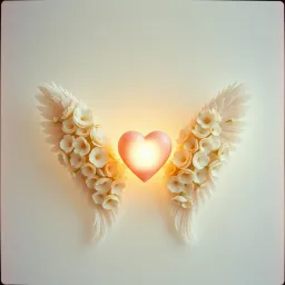 You are in my wings my angel