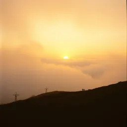 The sun shines even behind the clouds