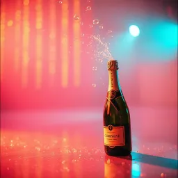 Champain bubble pop