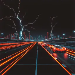 Lights Out and Away We Go!