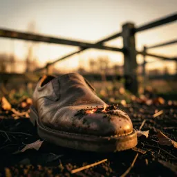 Dirt on my shoe