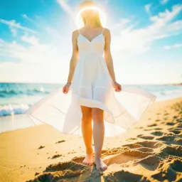 Blue Skies & Bare Feet