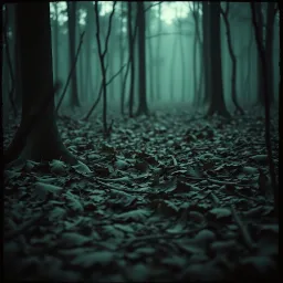 Broken leaves