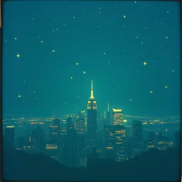 +  city lihgts +