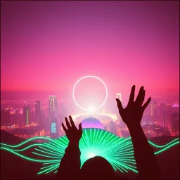 Neon horizon