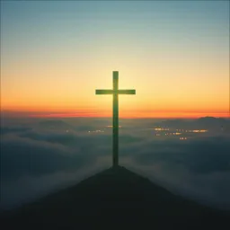 En el Monte del dolor.