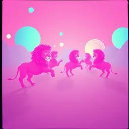 Pink Lions Geburtstag
